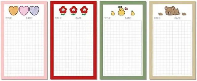 Main image of 20 Pack Small Notepad As Shown Desk Notepads For Office Supplies, Writing And Memo Pads 50 Sheets Each