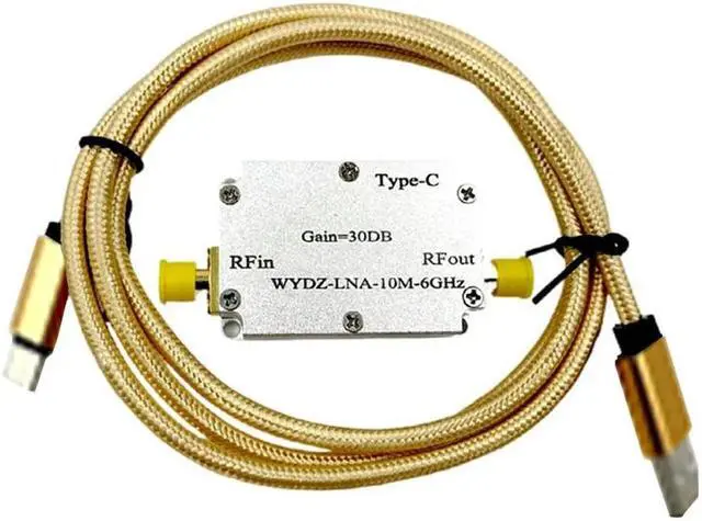 Main image of High Flatness Amplifier 10M-6GHz Gain 30DB RF Signal Driving or Receiving Front End