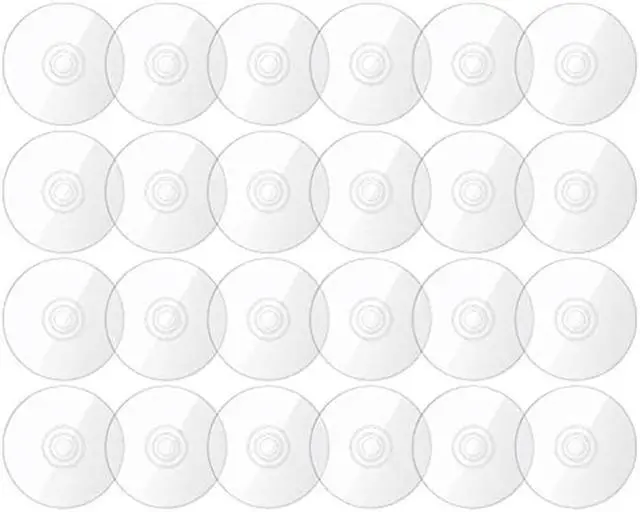 Main image of Clear CDs for Painting Blank CDs for Decoration DIY Aesthetic Wall Cd Room Decor Transparent Wall CDs Crafts (50 Pcs)