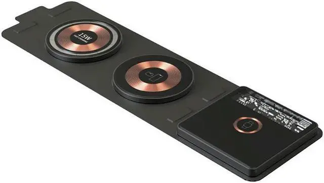 Main image of 3 in 1 Foldable Fast Wireless Charger, Magnetic Wireless Charger, Wireless Charging Pad for , Galaxy
