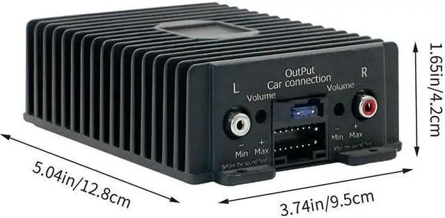 Main image of 4-Channel 50W Car Audio Amplifier Mini Digital Sound Amplifier with Superb Heat Dissipation for Car Audio Modification
