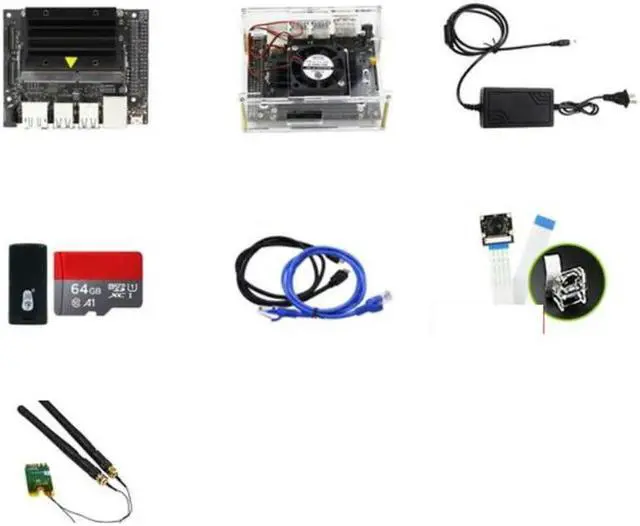 Main image of For Jetson Nano 4GB B01 Version Developer Kit+TF Card Slot Deep Learning AI Development Board Platform in Stock US Plug