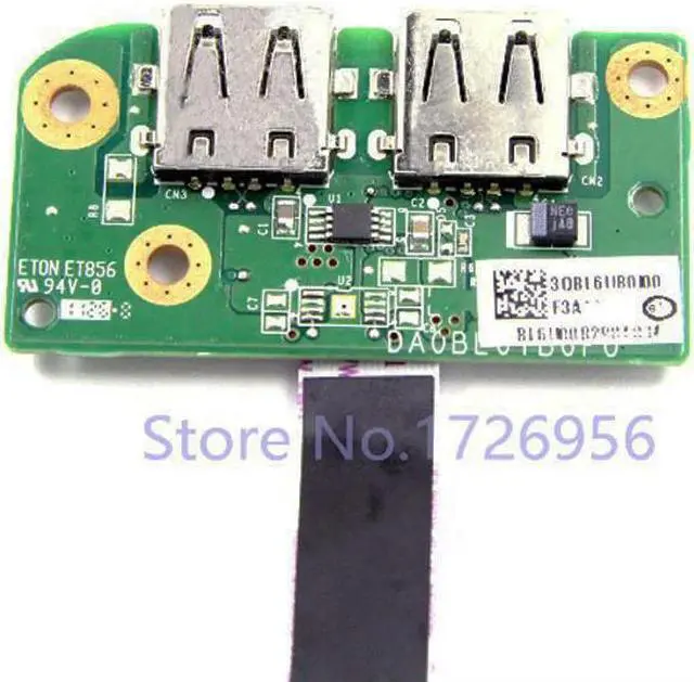 Main image of FOR for Satellite L650 L650D L655 L655D L750 L755 L750D Series Dual Usb Port Board DA0BL6TB6E0 DA0BL6TB6F0