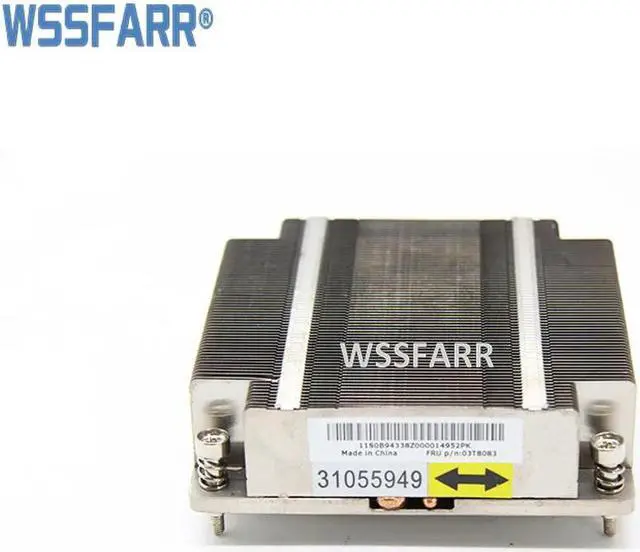 Main image of CPU Heatsink 03t8083 03x3880 heat sink for Server RD330 RD340 RD430 rd440 CPU 1U 1366 1356 Processor heatsink cooler 31055949