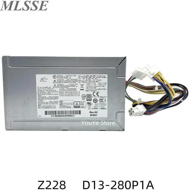Main image of For Z228 280W Power Supply D13-280P1A DPS-280AB-5/2 A 758652-001 758753-001 PS-4281-1HB