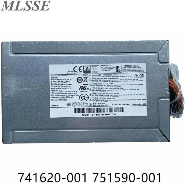 Main image of For 280 MT G1 G2 180W ATX 24+4 PIN Power Supply 741620-001 751590-001 D13-180P1A