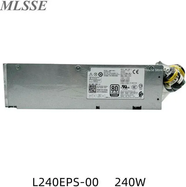 Main image of For Optiplex 3668 3060 3650 3670 3050 5050 7050 L240EPS-00 240W Power Supply DPS-240AB-11 A 5WNDJ 49P68 6+4 PIN