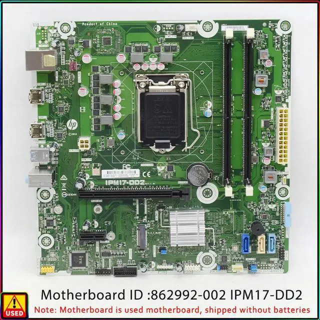 Main image of FOR 580 motherboard 862992-002 IPM17-DD2 002 DDR4 6 generation 7 generation