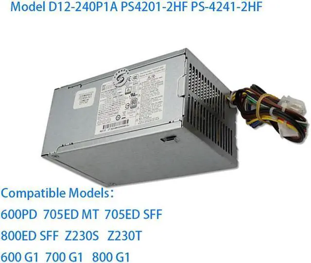 Main image of 240W Server Power Supply D12-240P2A Suitable For PS-4241-2HF PCC002  PCC004  PCC124  D12-240P1A  D12-240P2A  D12-240P3B