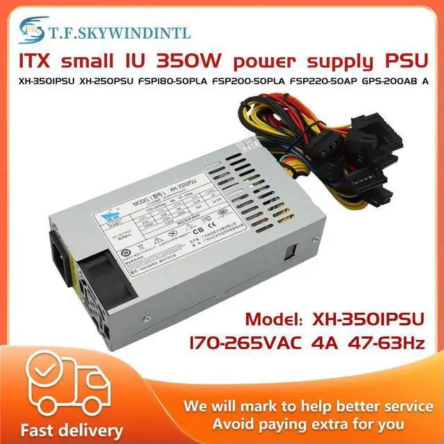 Main image of 350W 1U Flex PC Power Supply MINI PSU ITX 350W Small 1U Computer Power Supply All-in-one