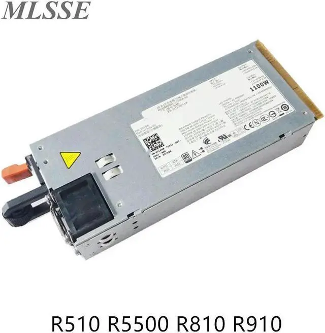 Main image of For R510 R5500 R810 R910 Power Supply CN-0TCVRR 0TCVRR TCVRR L1100A-S0 1Y45R 1100W Full ping