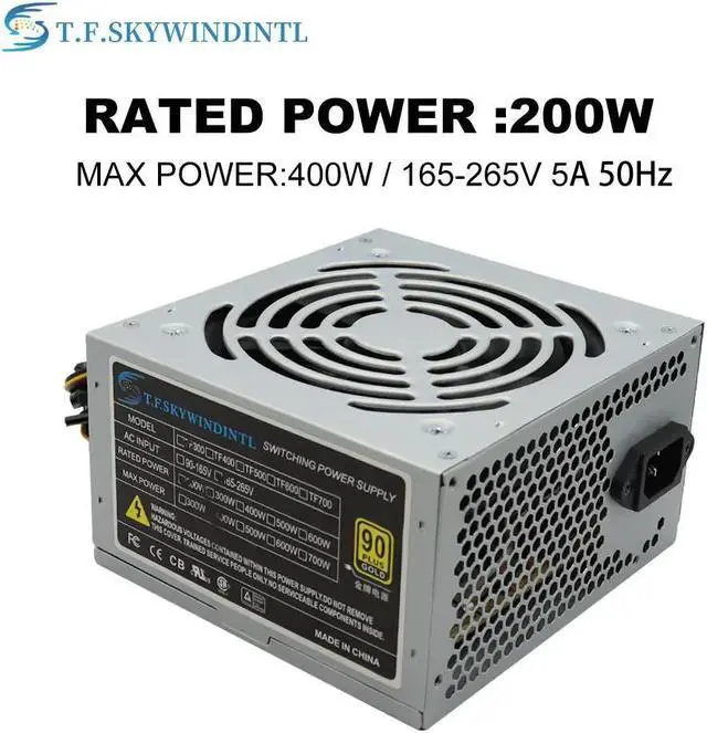 Main image of 500W Power Supply 500W PSU PC 12V ATX PC Power Supply SLI PCI-E 12CM Fan 500W Computer Power Supply For Gaming