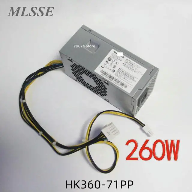 Main image of PSU For 260W 10Pin Power Supply HK360-71PP PCJ007 PCK014 PCH015 PCK012 FRU 5P50V03182 5P51D77076  Tested