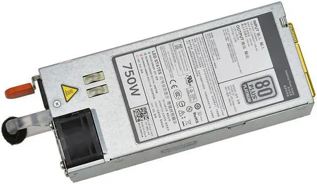 Main image of For R620 R720 T620 T720 D750E-S0 E750E-S0 Server Power Supply 750W Psu