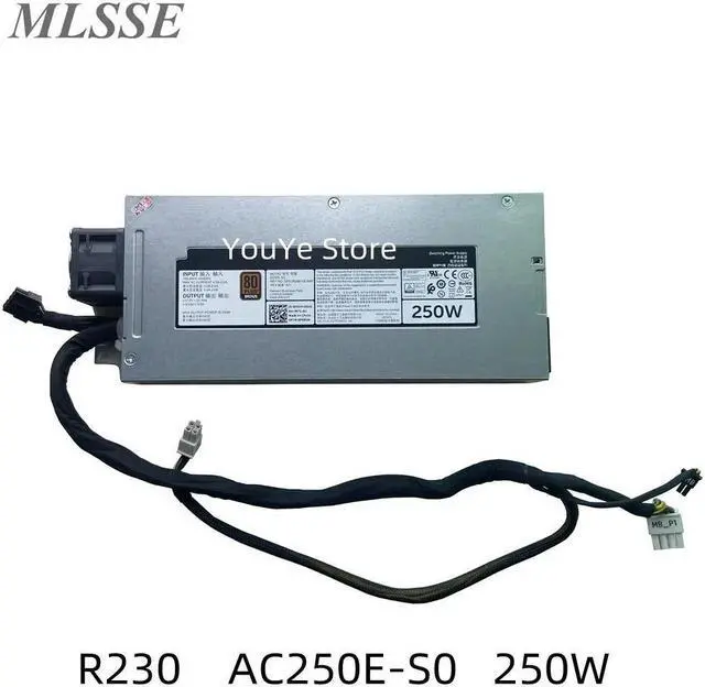Main image of For R230 250W Power Supply 9J6JG 09J6JG P59VM 0P59VM AC250E-S0 D250E-S0 DPS-250AB-102