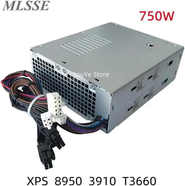 Main image of For XPS 8950 3910 T3660 Alien R13 R14 10PIN 750W Power Supply M92DC 0M92DC MP23Y 0MP23Y H750EPS-00 AC750EPS-00 L750EPS-00