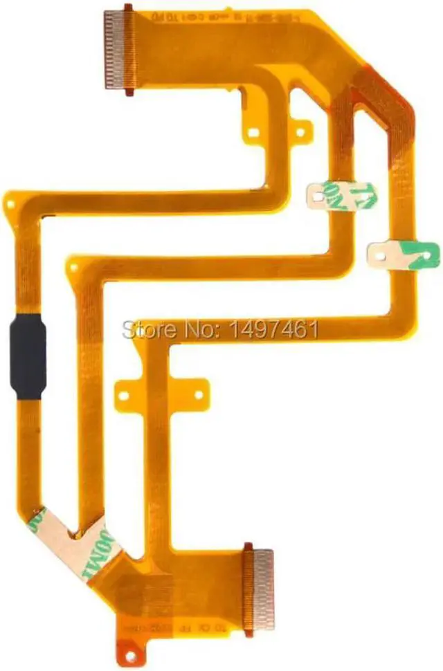 Main image of 2PCS LCD hinge rotate shaft Flex Cable for HDR-CX500E HDR-CX520E CX500 CX520 Video camera