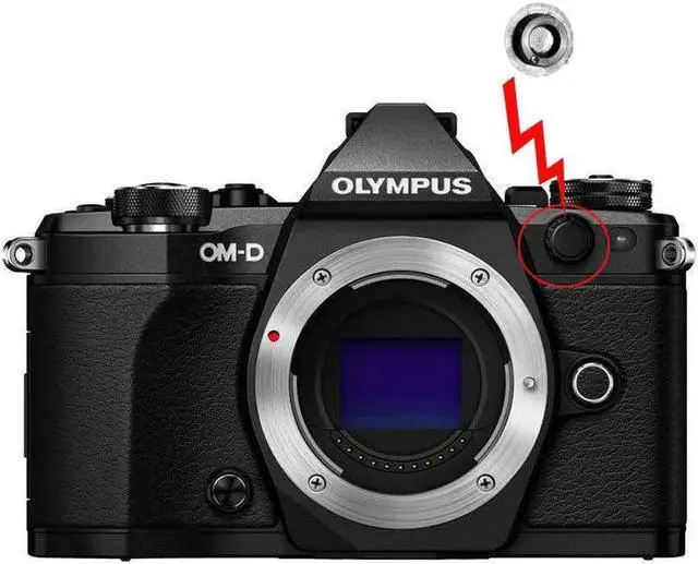 Main image of Flash Sync Terminal Cap Repair parts for OM-D E-M1 mark II ; E-M1 mark III EM1II EM1III E-M5II E-M5III camera