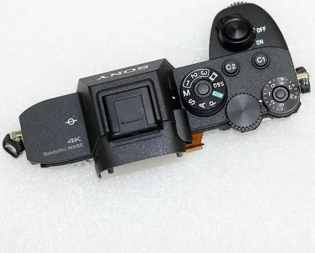 Main image of complete top cover with buttons repair parts for ILCE-7rM4 A7rIV A7rM4 A7r4 Mirrorless camera