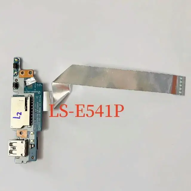 Main image of LS-E541P For Yoga 520-15IKB Flex 5-1470 Power Button USB Reader Board With Cable 100% Tested Fully Work