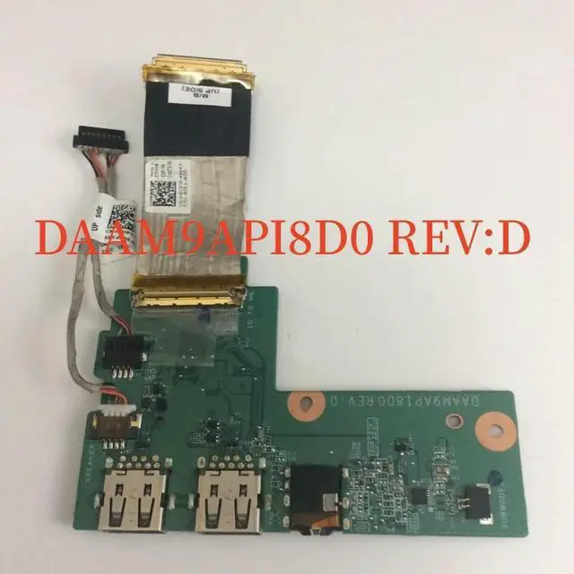 Main image of DAAM9API8D0 For Inspiron 15-7557 USB Audio Port IO Board 100% Tested Fully Work