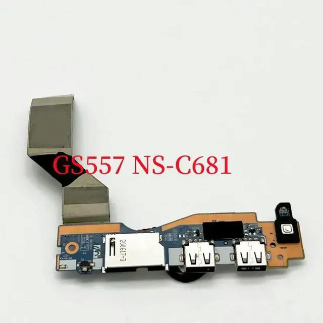 Main image of GS557 NS-C681 For 5 15IIL05 USB Power Button Board With Cable 100% Tested Fully Work