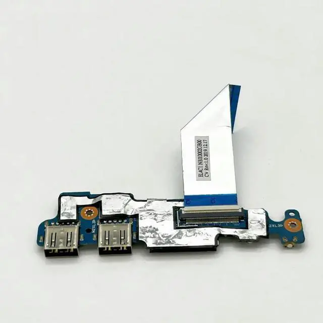 Alt view image 4 of 4 - EL4C4 LS-H085P For C340-14IWL FLEX-14IWL Switch Power Botton USB Board With Cable 100% Tested Fully Work