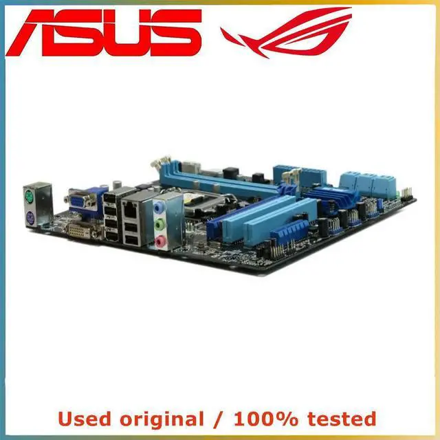 Alt view image 4 of 4 - For H55 For P7H55-M LX Computer Motherboard LGA 1156 DDR3 8G Desktop Mainboard SATA II PCI-E 2.0 X16