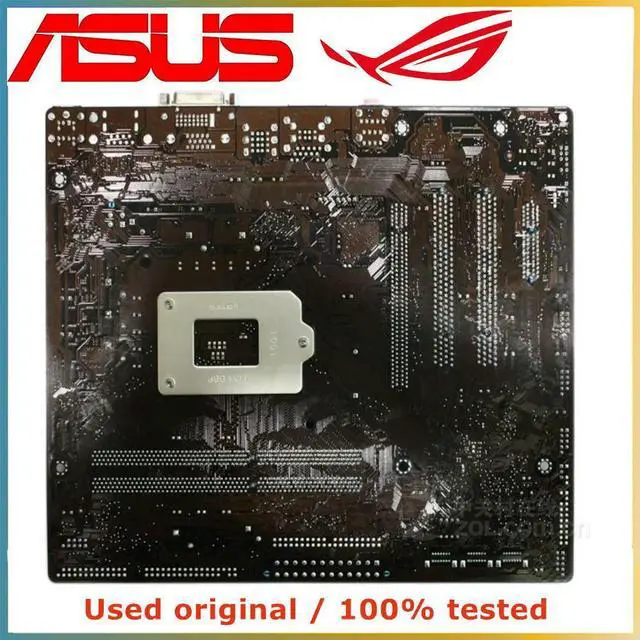 Alt view image 3 of 4 - For H55 For P7H55-M LX Computer Motherboard LGA 1156 DDR3 8G Desktop Mainboard SATA II PCI-E 2.0 X16