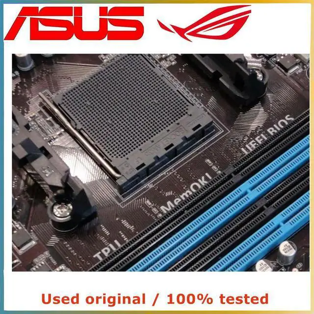 Alt view image 4 of 4 - For M5A97 Computer Motherboard AM3+ AM3 DDR3 32G For 970 Desktop Mainboard USB3.0 SATA III