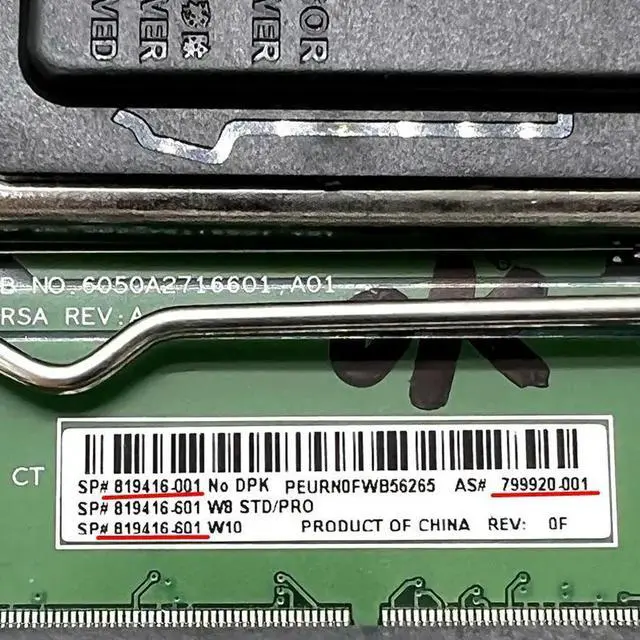 Alt view image 2 of 4 - 819416-001 ForProOne 400 G2 Motherboard 799920-001 819416-601 Mainboard 100% Tested Fully Work