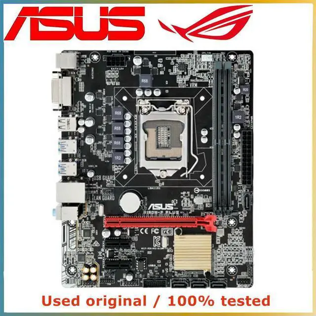 Alt view image 2 of 4 - For B150M-F PLUS Motherboard LGA 1151 DDR4 32G For B150 Desktop Mainboard SATA III PCI-E 3.0 X16
