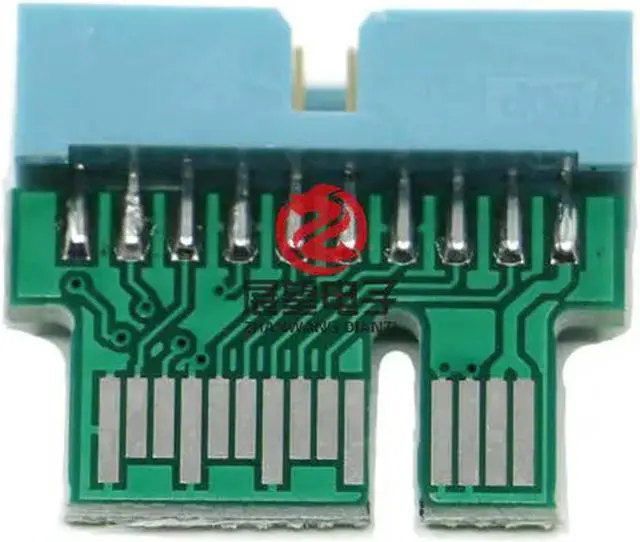 Alt view image 3 of 7 - For chassis front USB3.0 to ordinary motherboard 19PIN standard USB3 adapter cable