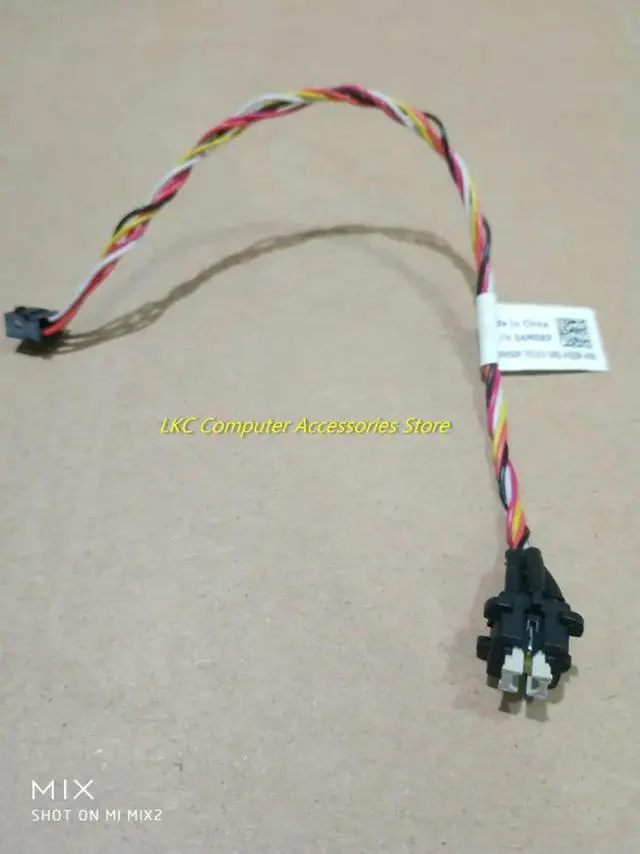 Alt view image 6 of 7 - For 3040 3046 3050 5040 5050 7040 7050MT SFF large chassis switch wire Power button 4M0RP 04M0RP CN-04M0RP