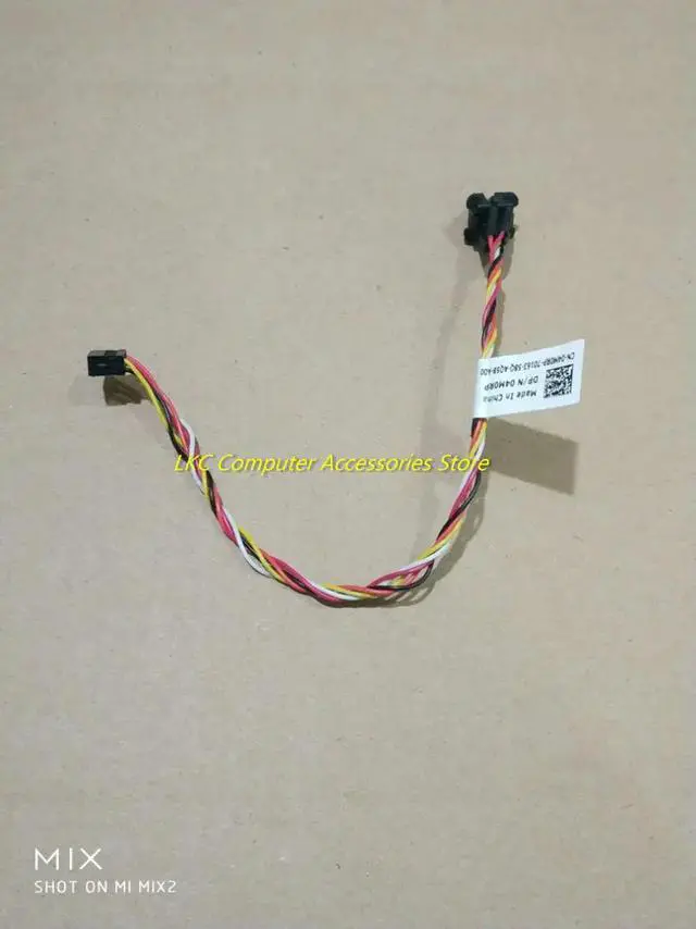 Alt view image 7 of 7 - For 3040 3046 3050 5040 5050 7040 7050MT SFF large chassis switch wire Power button 4M0RP 04M0RP CN-04M0RP