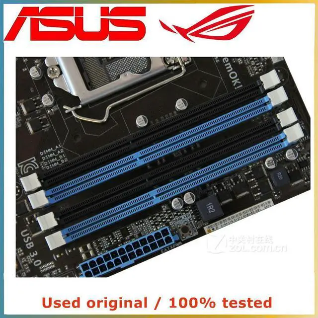 Alt view image 4 of 4 - For P8Z68-V LX Computer Motherboard LGA 1155 DDR3 32G For Z68 P8Z68 Desktop Mainboard SATA III PCI-E 3.0 X16