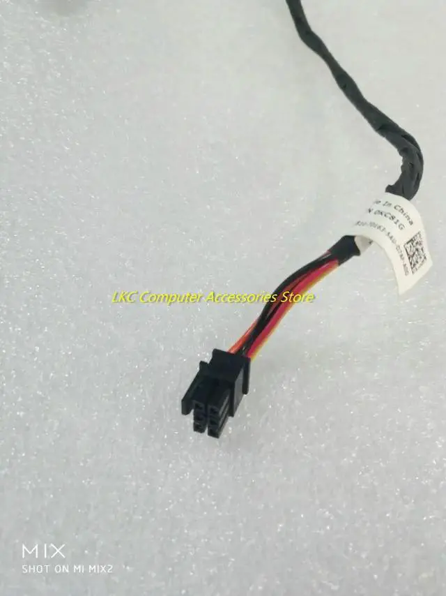 Alt view image 4 of 4 - For Inspiron 3653 3650 3655 3667 SATA HDD Hard Drive Optical Flex Cable Connector KC81G 0KC81G CN-0KC81G 6-pin interface