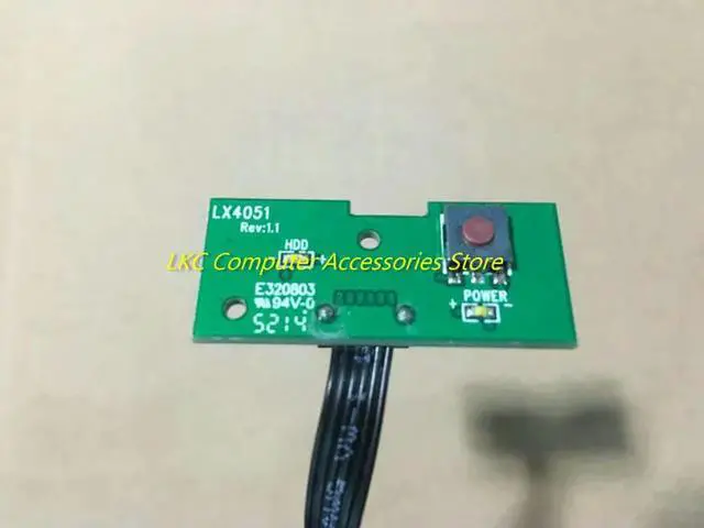 Alt view image 2 of 2 - For b3300 m3300-n000 m6500 m4500 Power Button Button Board LX4051 Power Button Switch Cable is