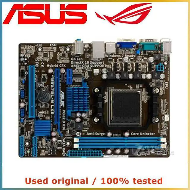 Main image of For M5A78L-M LX3 Computer Motherboard AM3+ AM3 DDR3 16G For 760G Desktop Mainboard USB2.0 SATA II