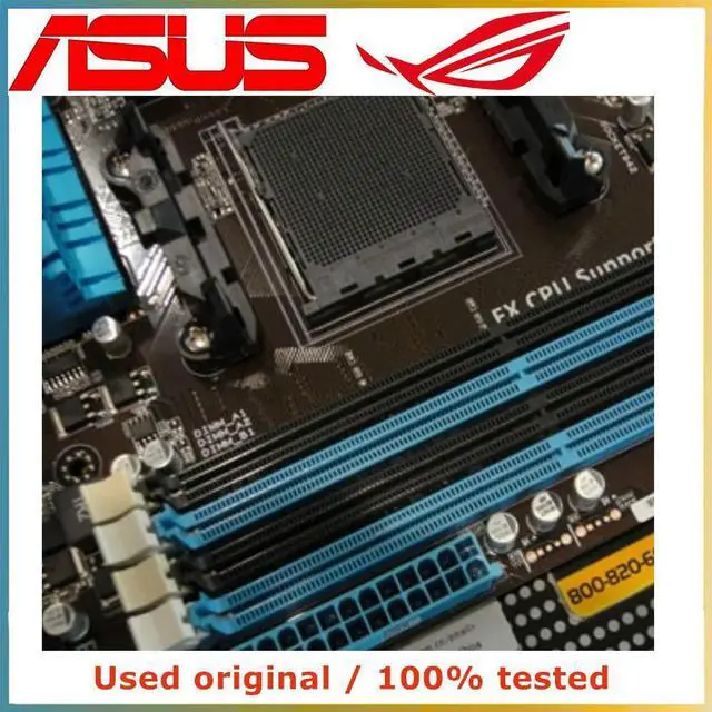 Alt view image 3 of 4 - For M5A97 LE R2.0 Computer Motherboard AM3+ AM3 DDR3 32G For 970 Desktop Mainboard USB3.0 SATA III