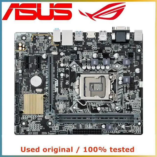 Main image of For H110M-E/M.2 Computer Motherboard LGA 1151 DDR4 32G For H110 Desktop Mainboard SATA III PCI-E 3.0 X16