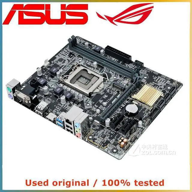 Alt view image 2 of 4 - For H110M-E/M.2 Computer Motherboard LGA 1151 DDR4 32G For H110 Desktop Mainboard SATA III PCI-E 3.0 X16