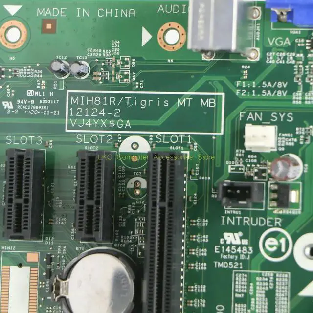 Alt view image 3 of 7 - H61M-E LGA 1155 Motherboard 2xDDR3 H61 Support Core i7 3770T Processor Micro ATX 16G VGA USB2.0 SATA2 PCI-E 3.0