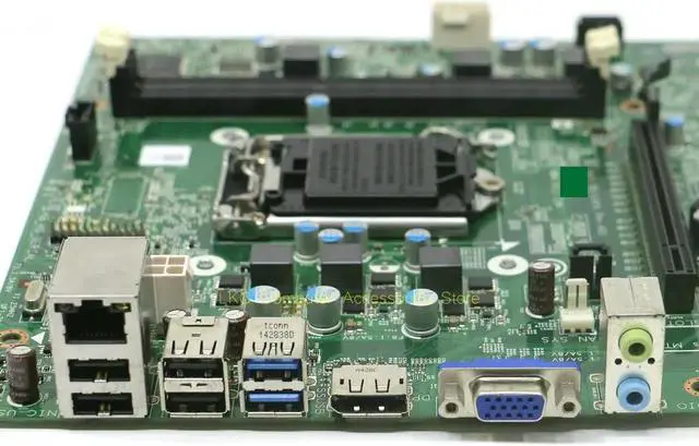 Alt view image 4 of 7 - H61M-E LGA 1155 Motherboard 2xDDR3 H61 Support Core i7 3770T Processor Micro ATX 16G VGA USB2.0 SATA2 PCI-E 3.0