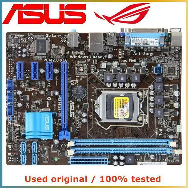 Main image of For P8H61-M LX Computer Motherboard LGA 1155 DDR3 16G For H61 P8H61 Desktop Mainboard SATA II PCI-E 2.0 X16