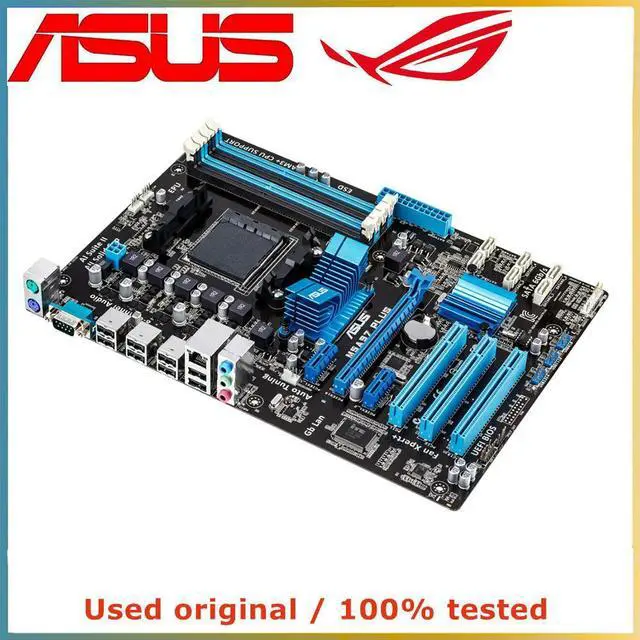 Alt view image 2 of 4 - For M5A97 PLUS Computer Motherboard AM3+ AM3 DDR3 32G For 970 Desktop Mainboard USB2.0 SATA II