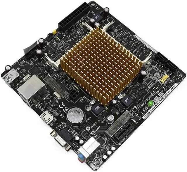 Alt view image 3 of 4 - Mini ITX Motherboard DDR3 J1800-K/K30AM-J/DP_MB Integrated J1800 Dual-core CPU Supports HDMI With I/O Shield and SATA Cable