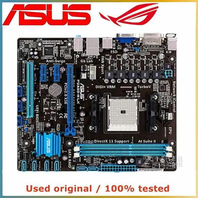 Main image of For F2A55-M LK Computer Motherboard FM1 DDR3 32G For A55 Desktop Mainboard USB2.0 SATA II