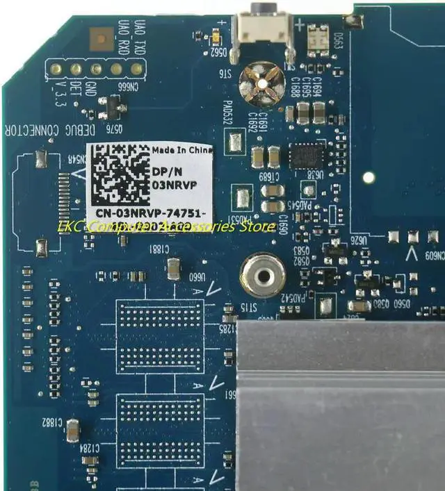 Alt view image 2 of 4 - For Wyse 3010 T10 T50 T00X Thin Client Zero Terminal Motherboard 3NRVP 03NRVP CN-03NRVP Mainboard 100% Tested