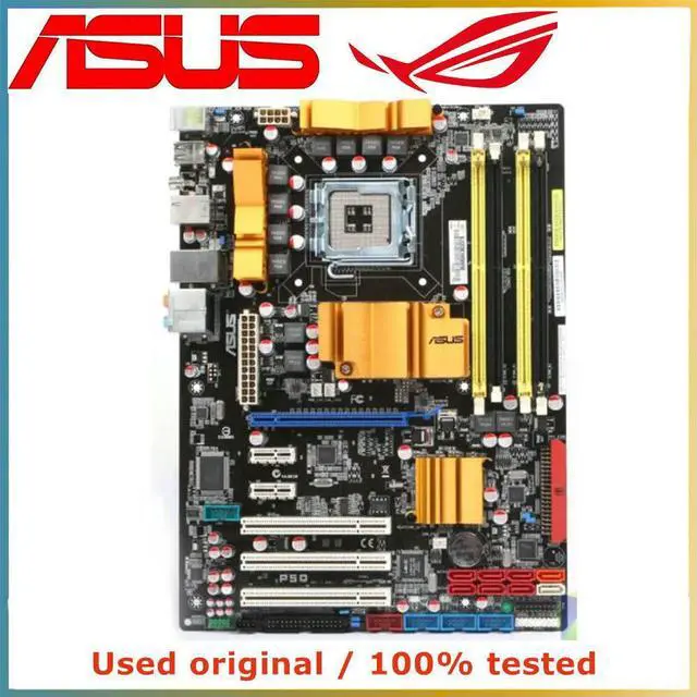 Main image of For P45 For P5Q Computer Motherboard LGA 775 DDR2 16G Desktop Mainboard SATA II PCI-E 2.0 X16